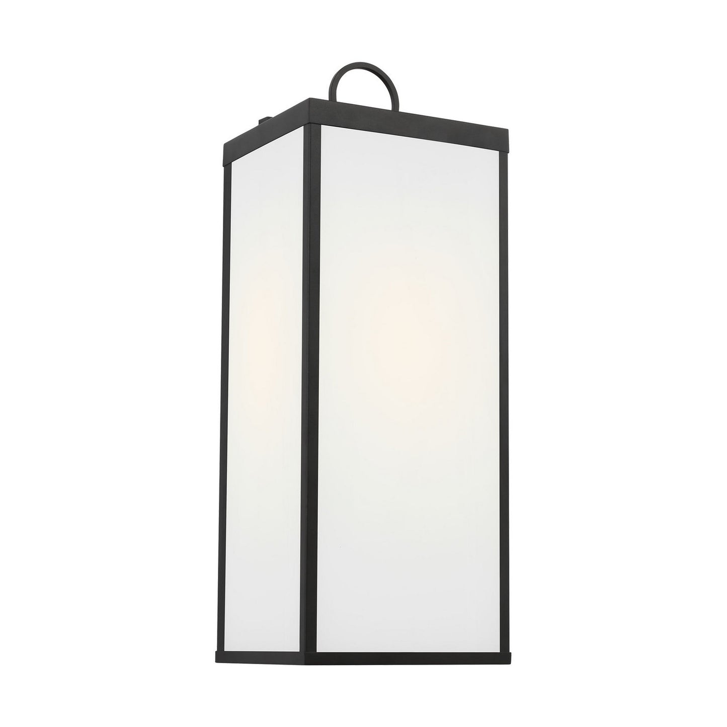 Howell One Light Wall Lantern in Textured Black