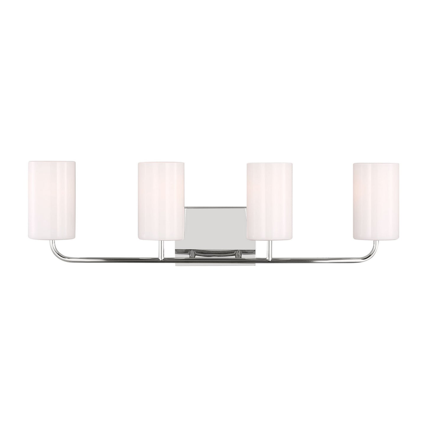 Generation Lighting - GLV1004EN3/CH - Four Light Vanity - Rhett - Chrome