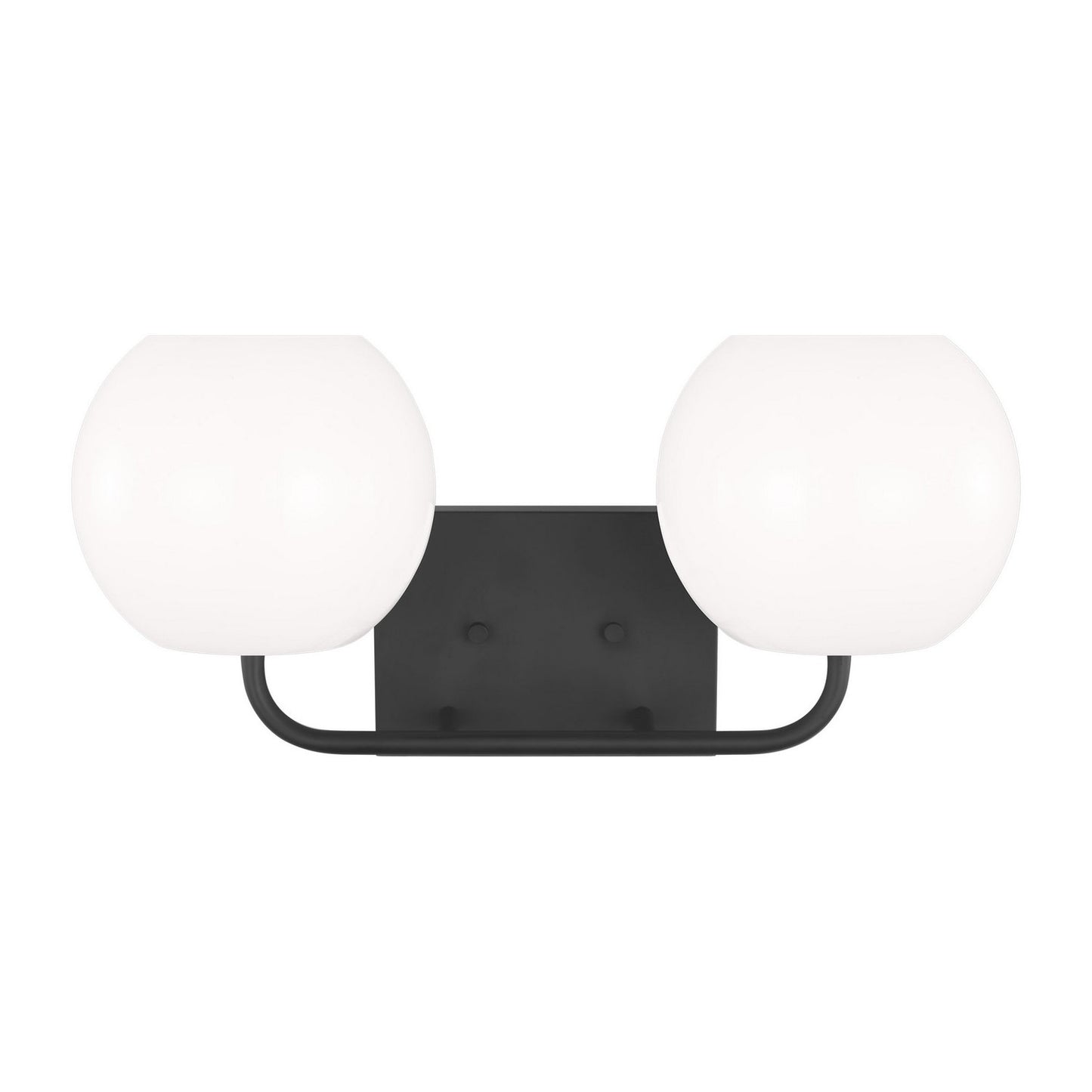 Generation Lighting - GLV1012EN3/MBK - Two Light Vanity - Rory - Midnight Black