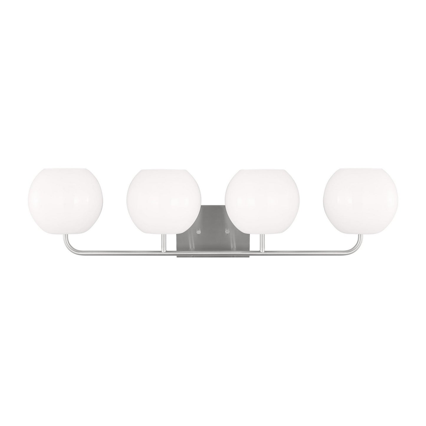 Generation Lighting - GLV1014EN3/BS - Four Light Vanity - Rory - Brushed Steel