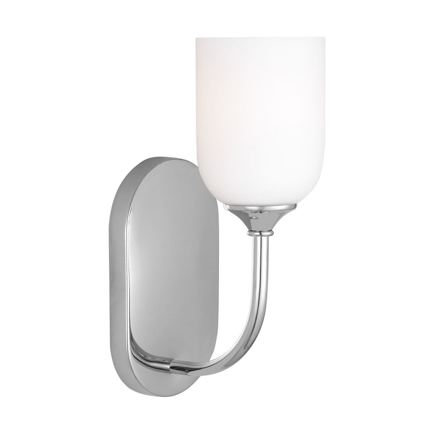 Emile One Light Vanity in Chrome