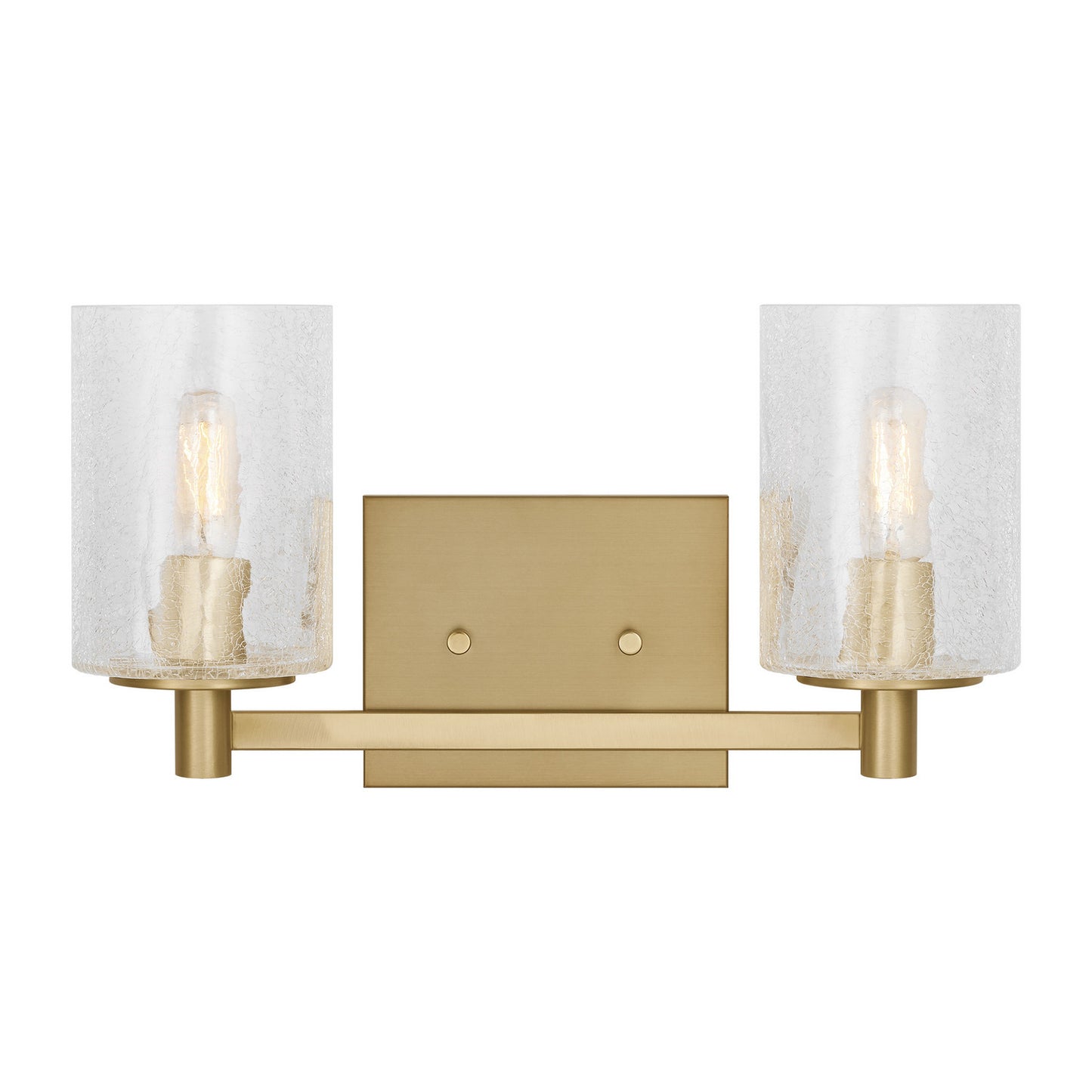 Parker Two Light Wall / Bath in Satin Brass