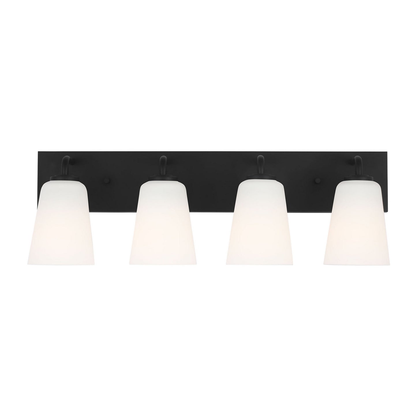 Generation Lighting - GLV1054MBK - Vanity - Miles - Midnight Black