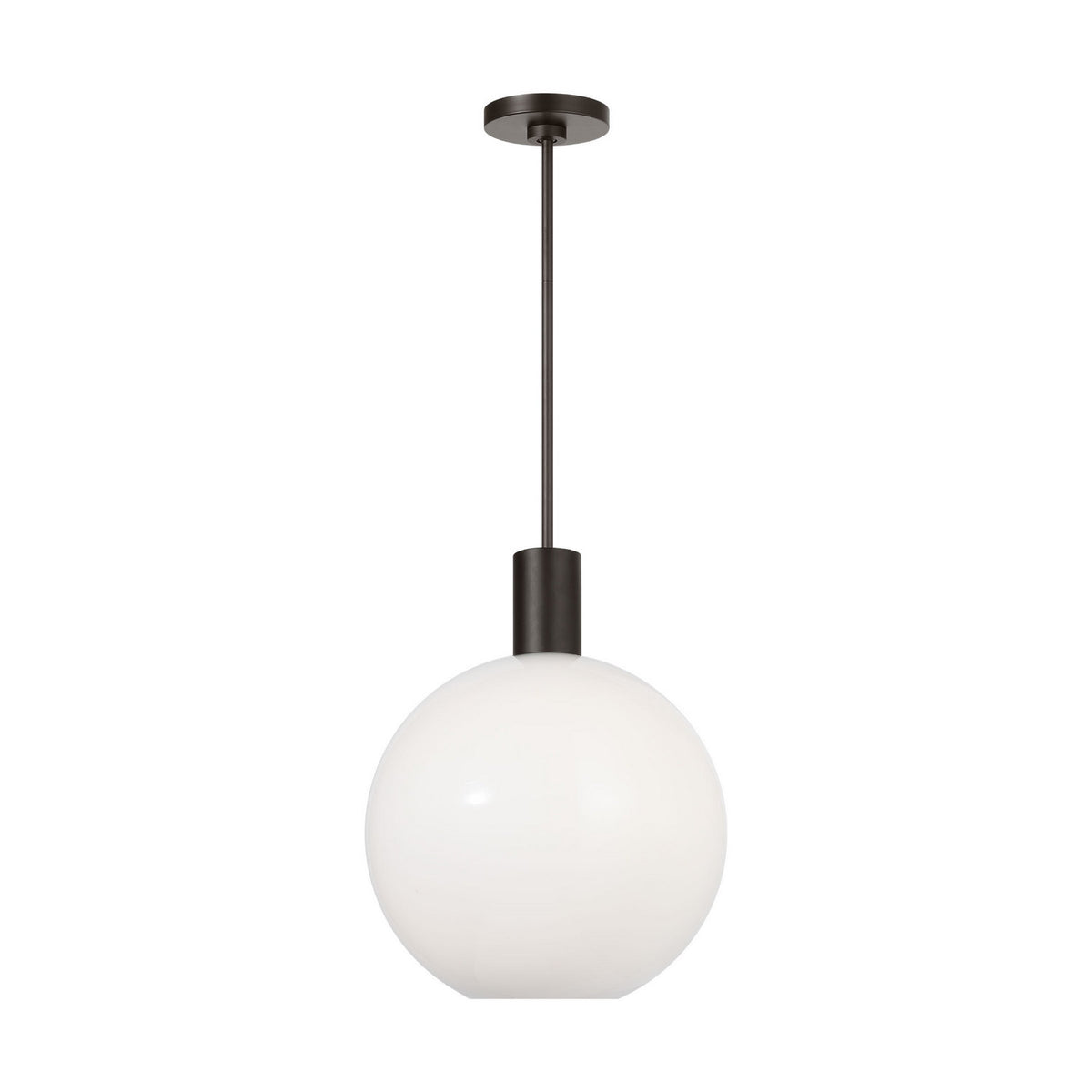 Colewood One Light Pendant in Midnight Black
