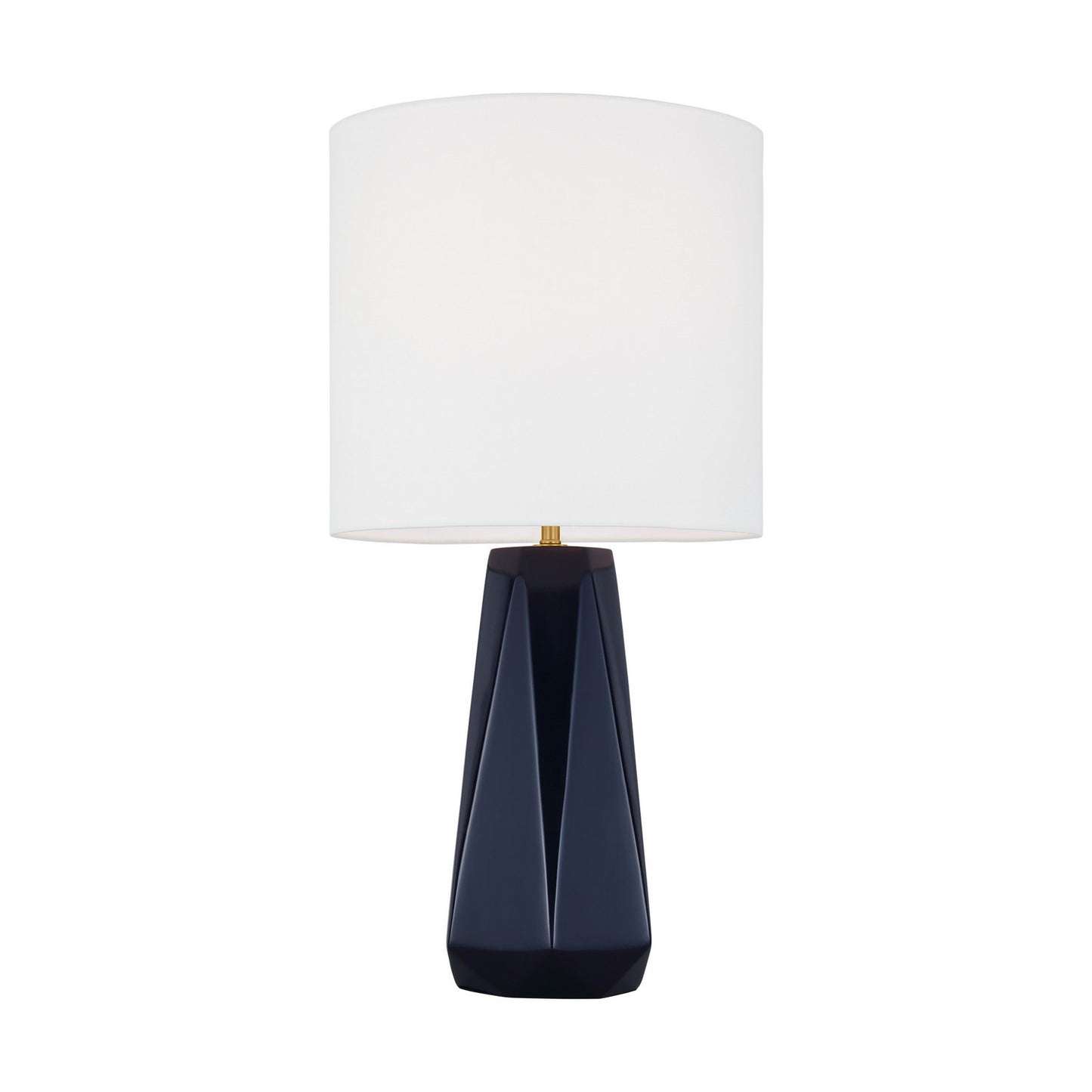 Moresby One Light Table Lamp in Gloss Navy