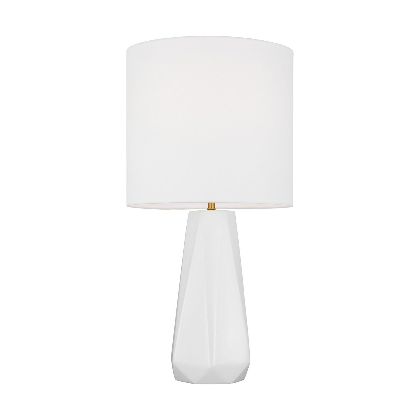 Moresby One Light Table Lamp in Gloss White
