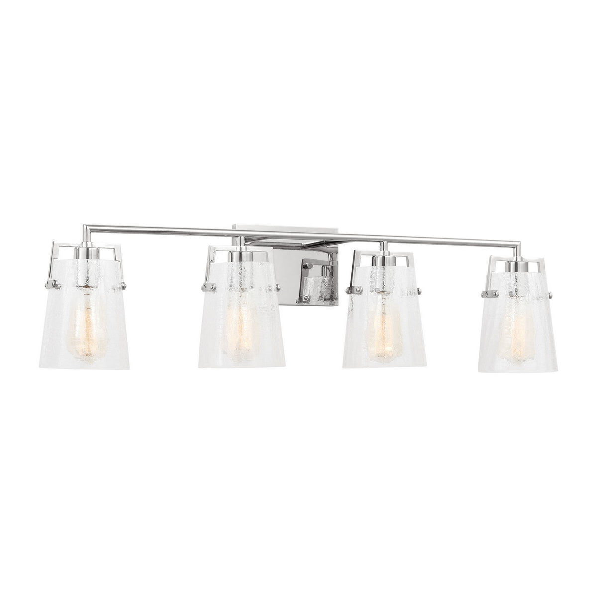 Crofton Four Light Vanity in Chrome
