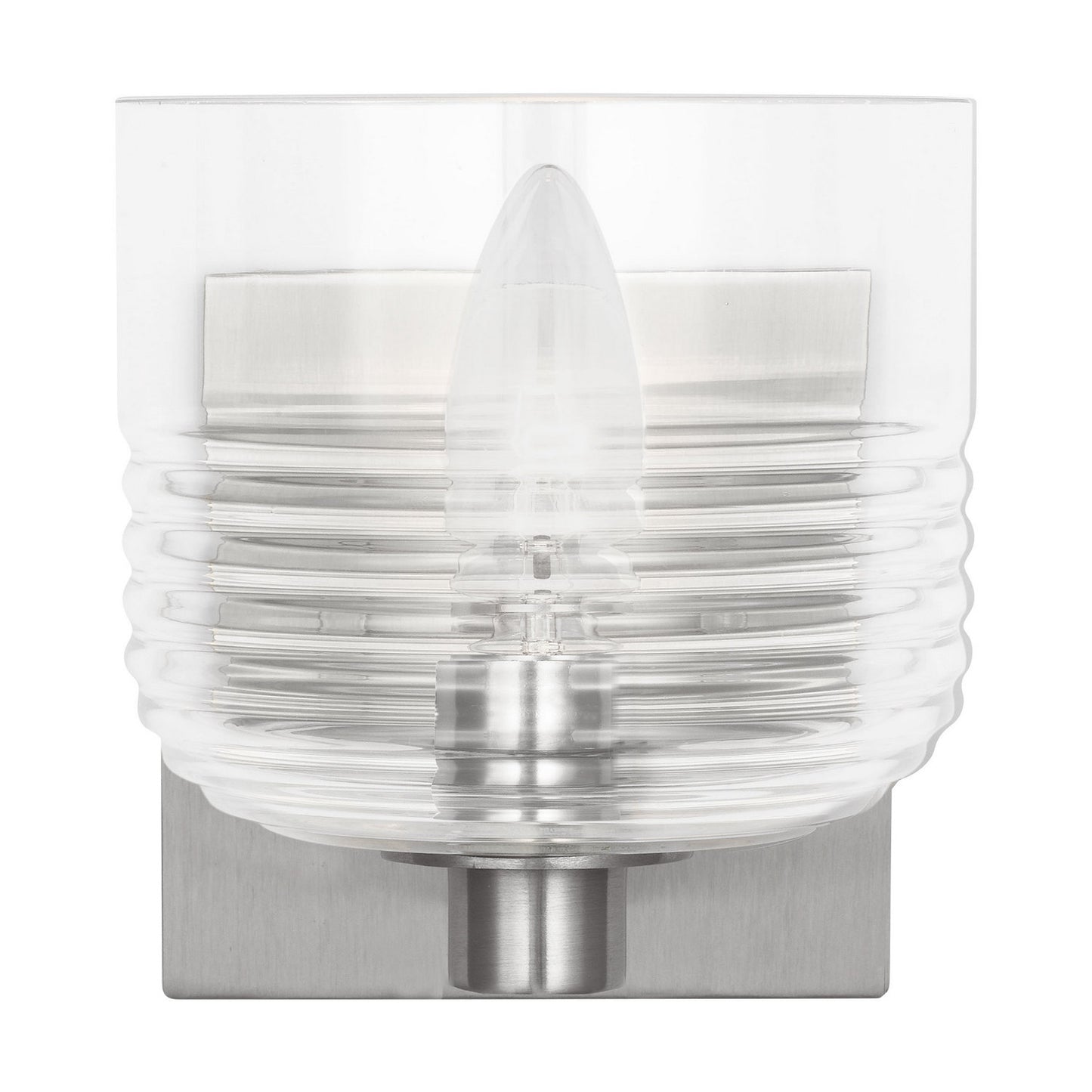 Lochdale One Light Wall Sconce in Brushed Nickel
