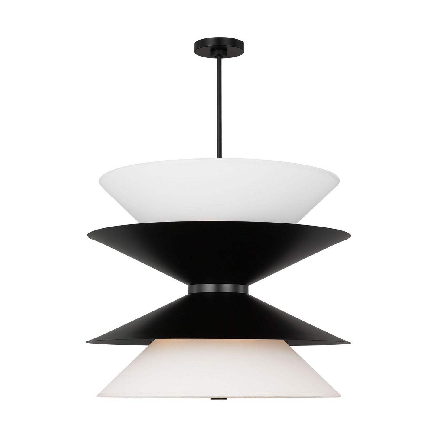 Chambord 12 Light Pendant in Aged Iron