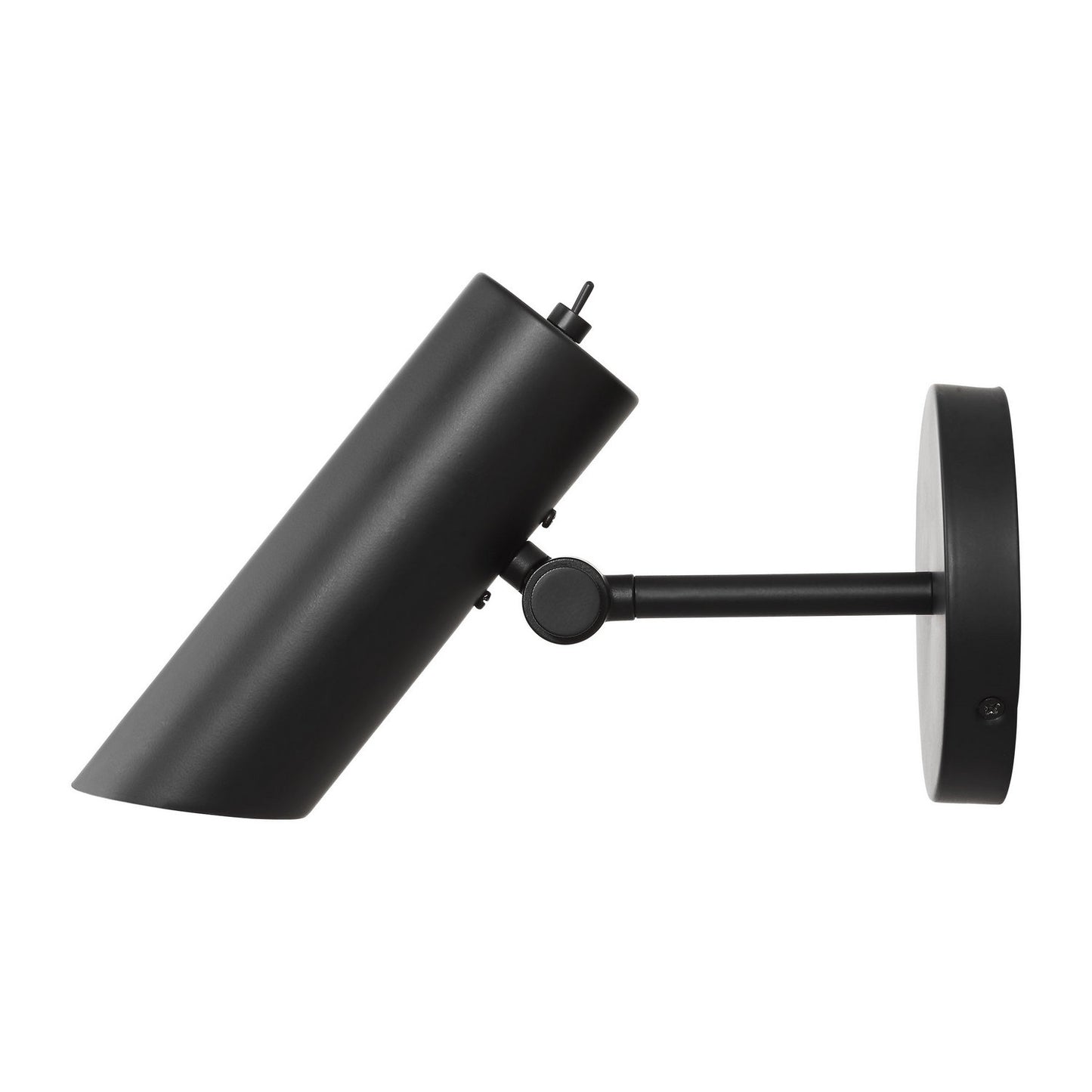 Frasar One Light Wall Sconce in Midnight Black