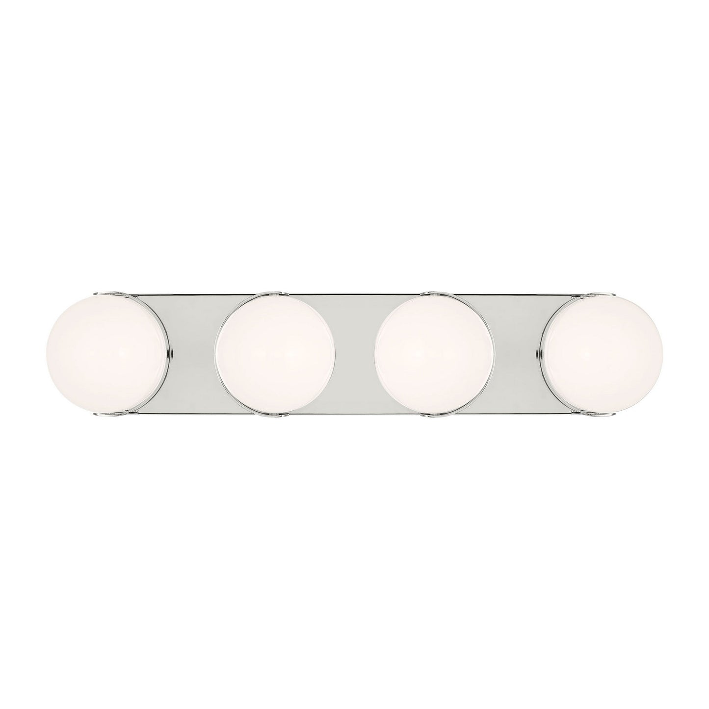 Syrie LED Vanity in Polished Nickel