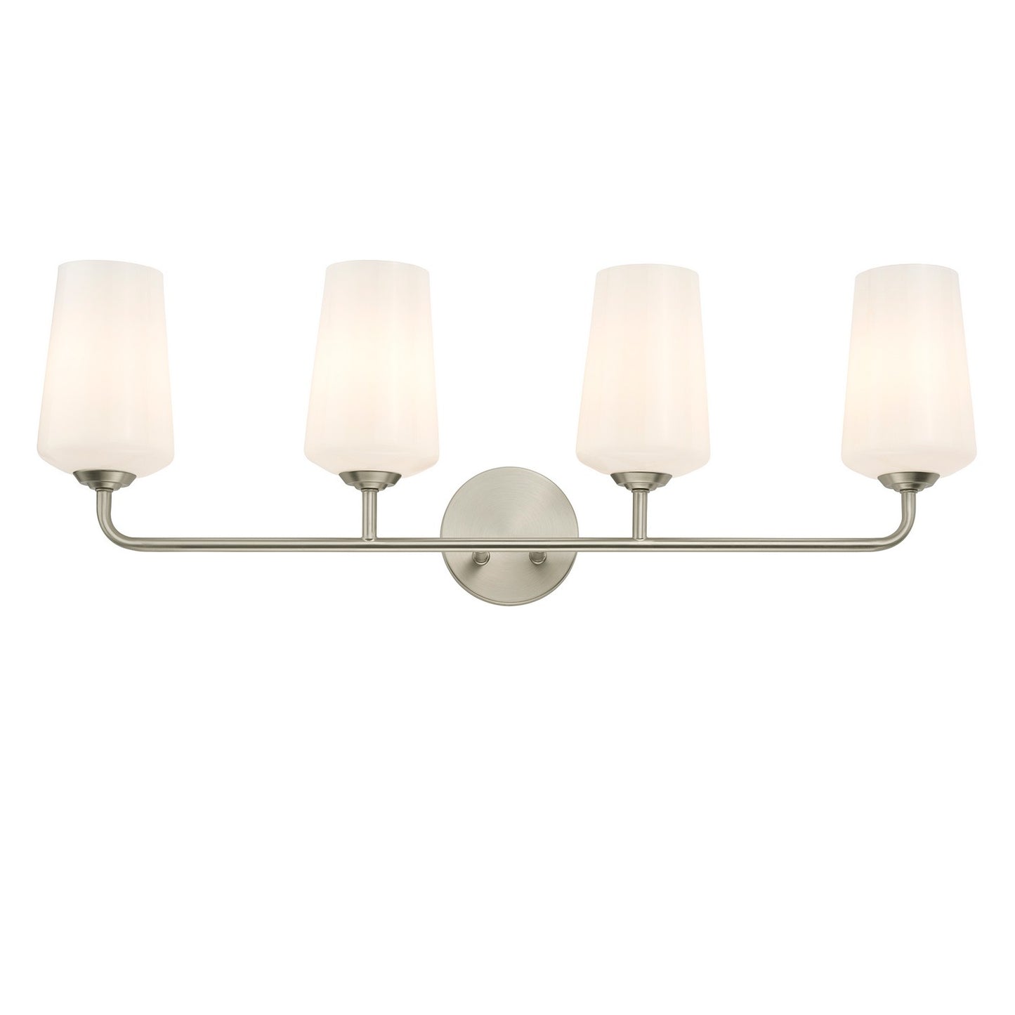 Celino Four Light Bath & Vanity in Brushed Nickel