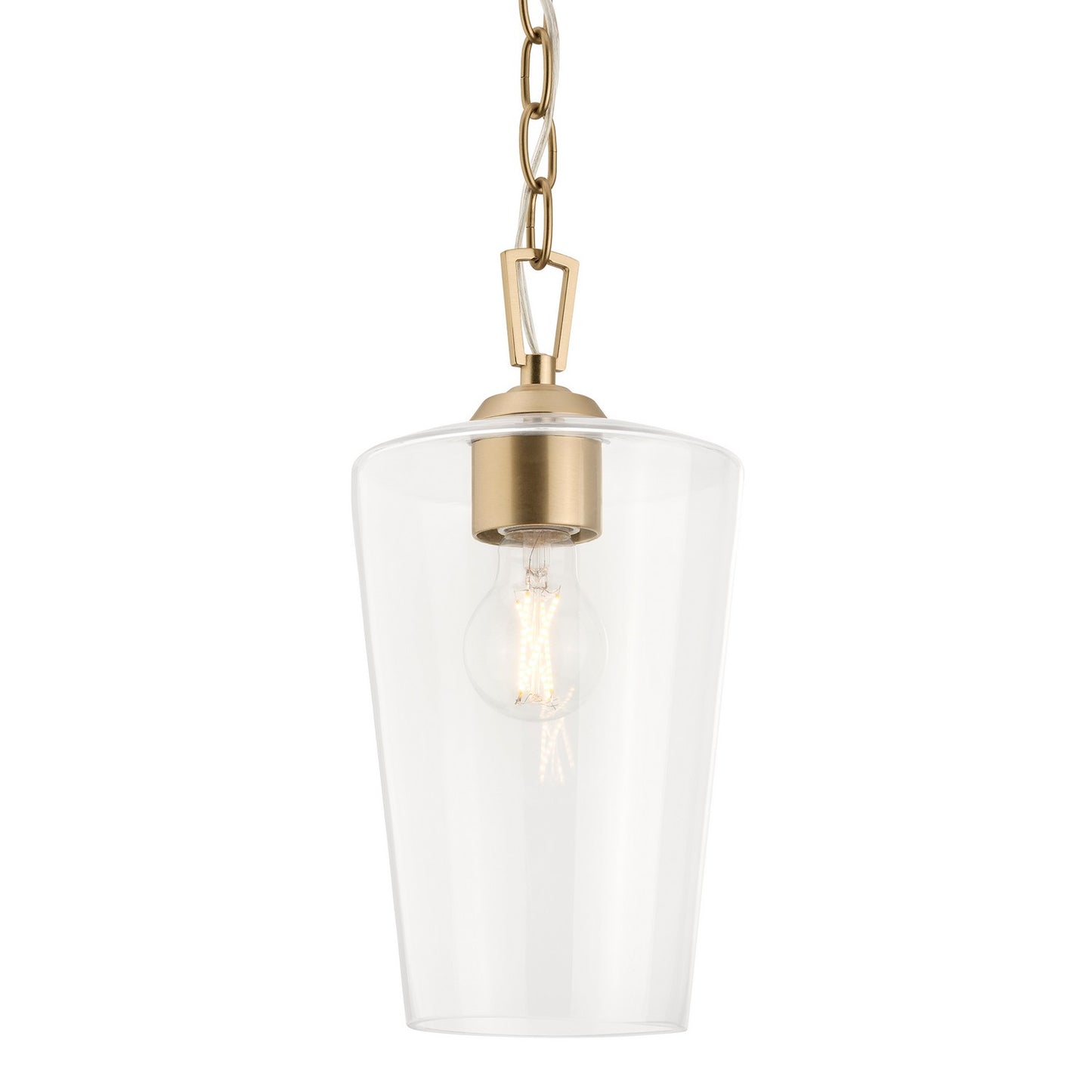Celino One Light Pendant in Champagne Bronze