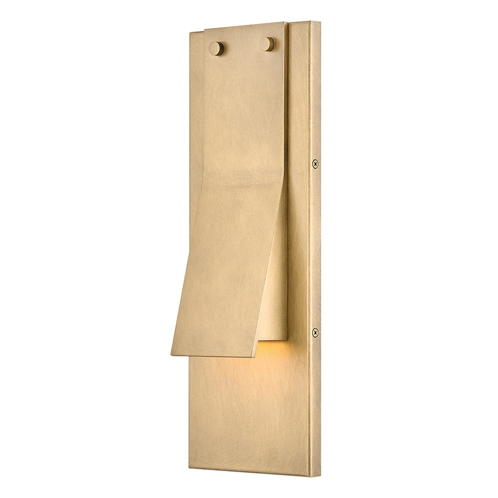 Fold LED Wall Mount in Heritage Brass