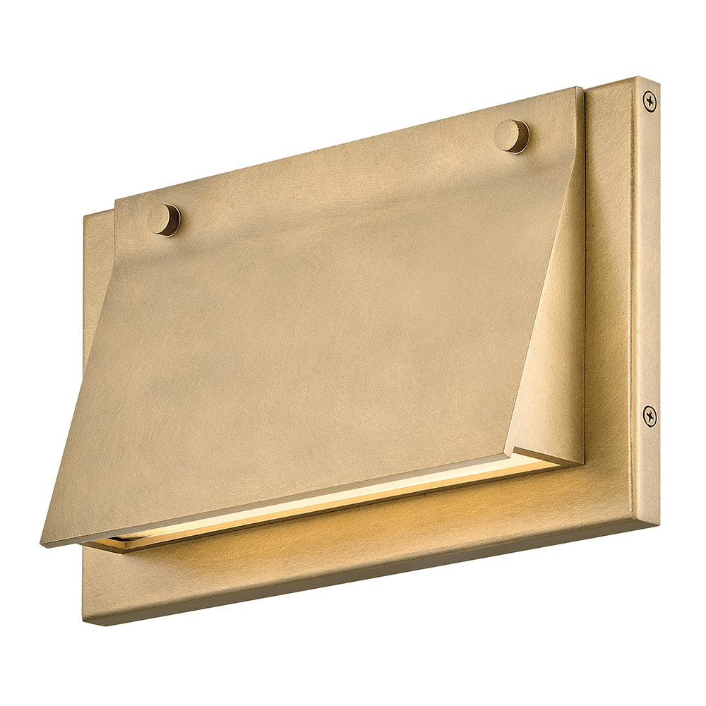 Fold LED Wall Mount in Heritage Brass