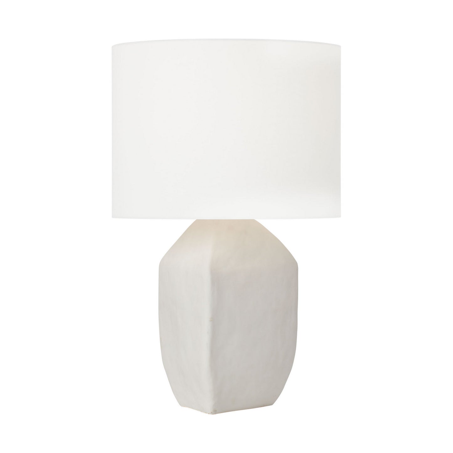 Sybert One Light Table Lamp in Matte White Ceramic