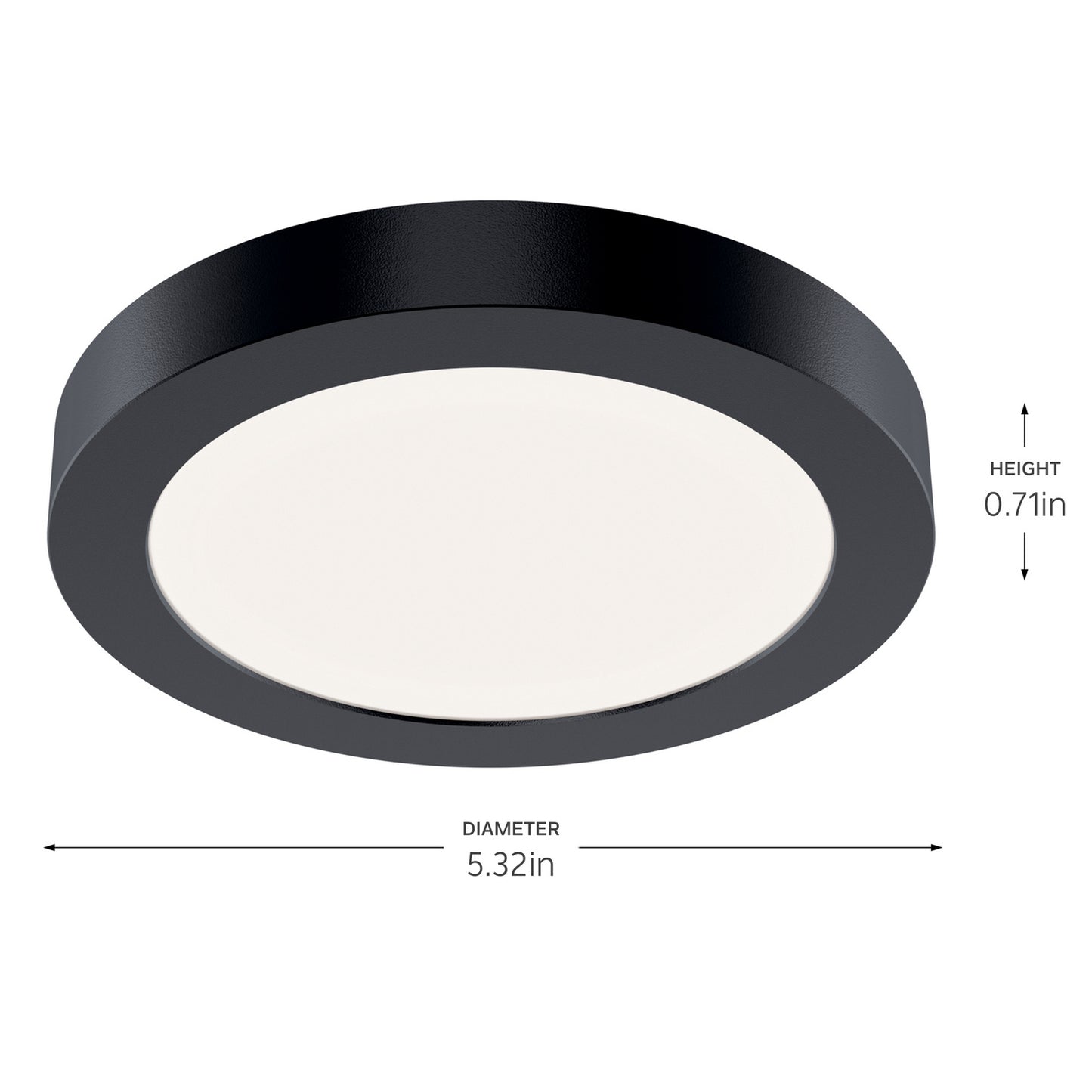Ara LED Downlight in Black
