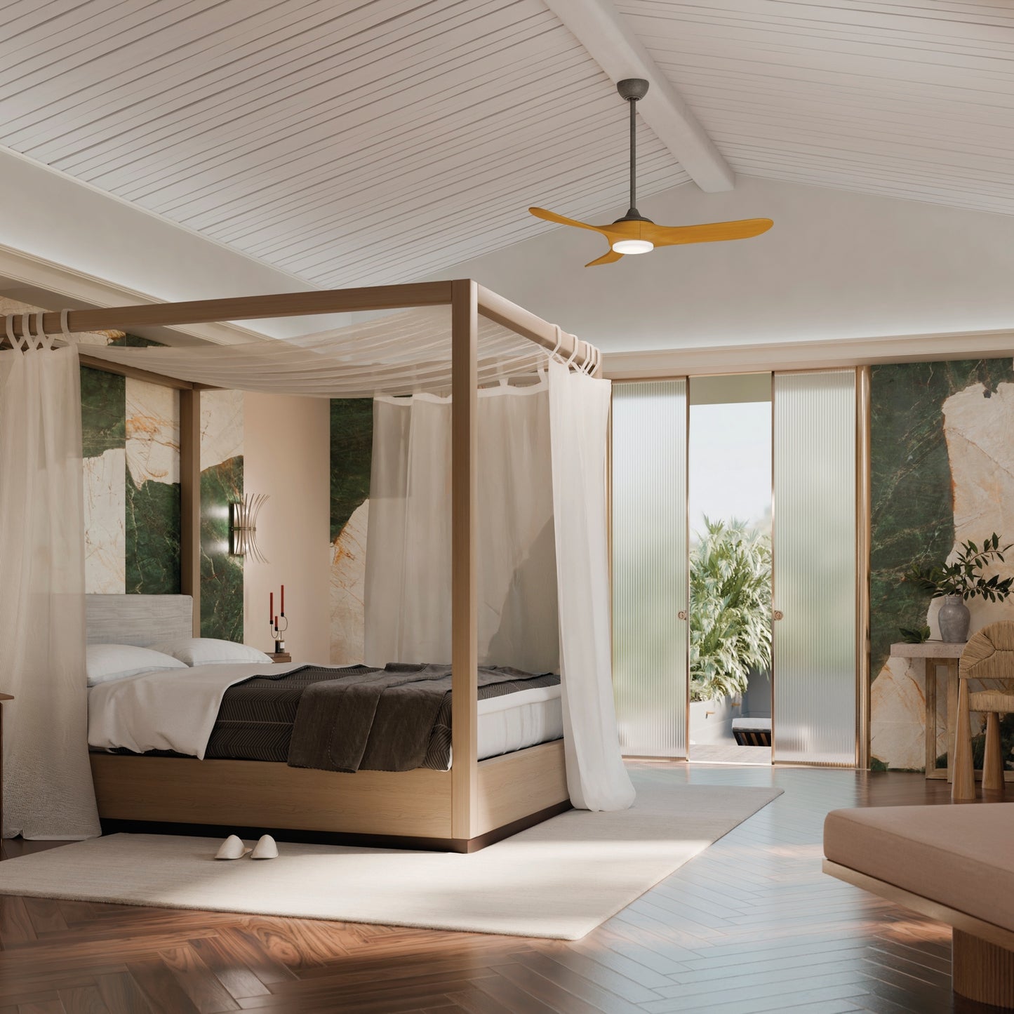 Mylo 52"Ceiling Fan in Anvil Iron