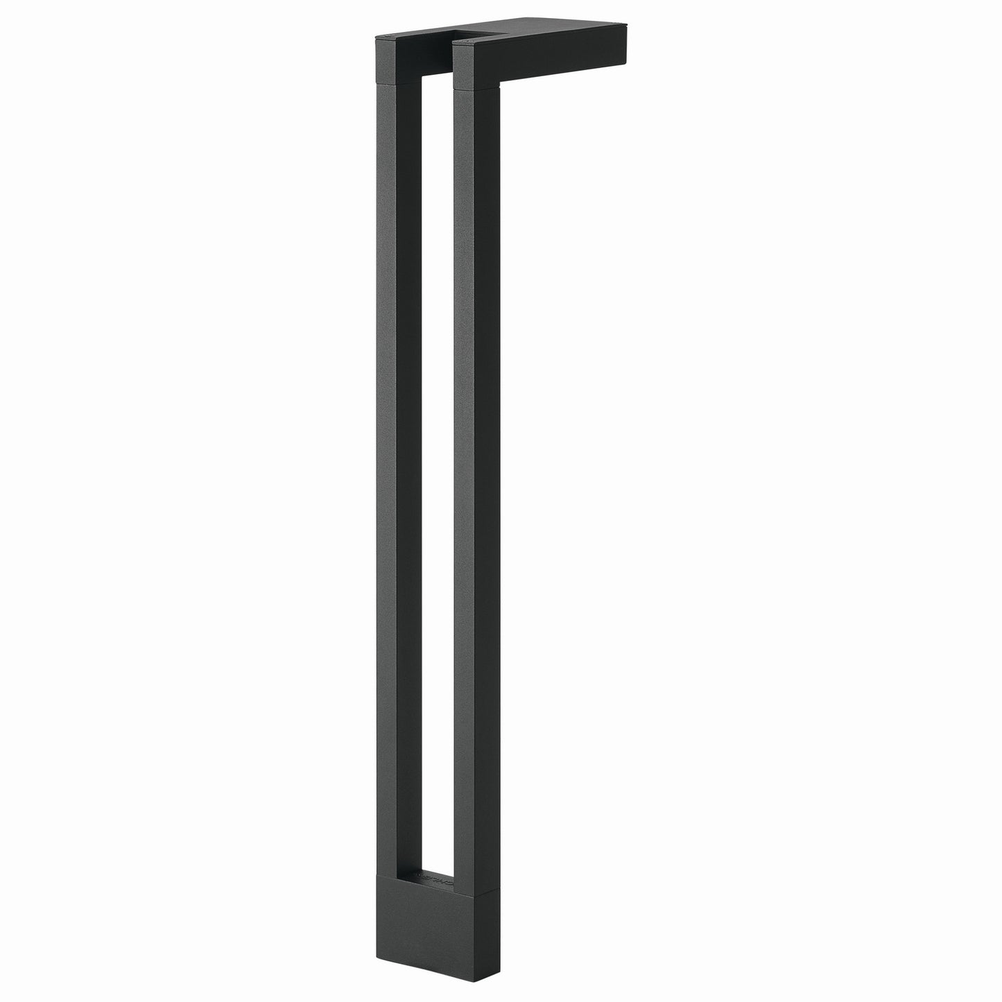 LED Path Light in Black Brass