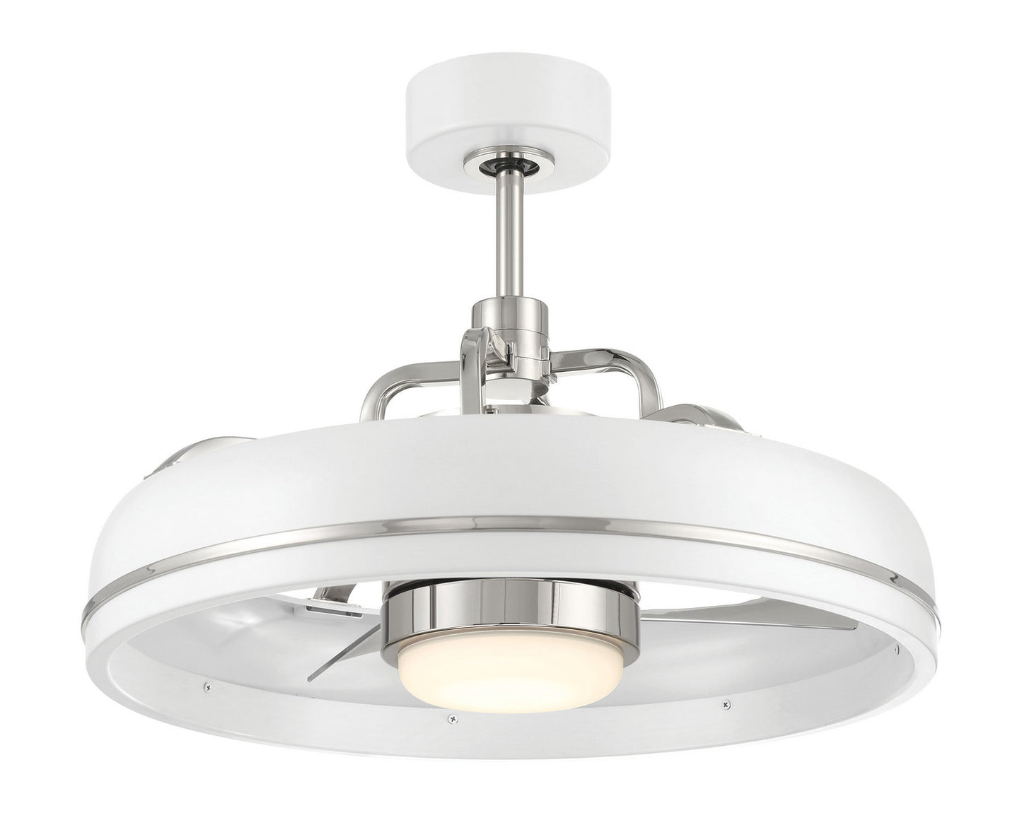 Craftmade - TYL24WPLN3 - 20" Ceiling Fan - Taylor - White/Polished Nickel