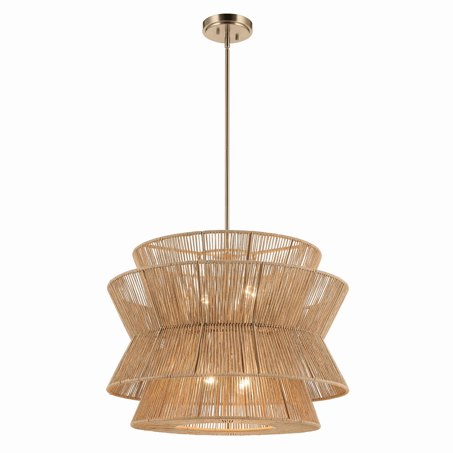 Ophira Four Light Pendant in Champagne Bronze