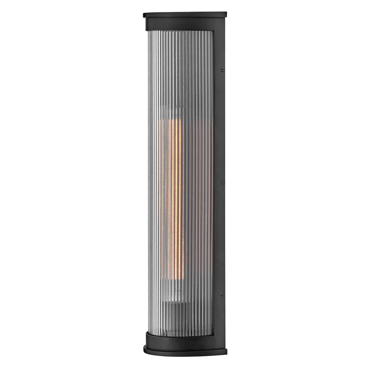 Bluffton LED Wall Mount Lantern in Black
