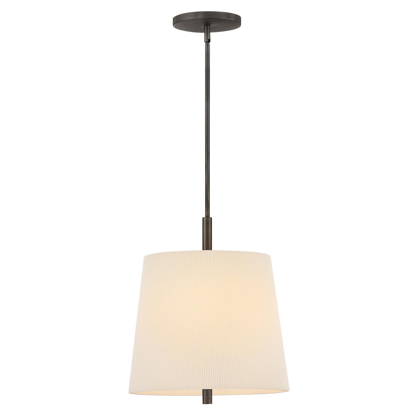 Clive LED Pendant in Slate Bronze