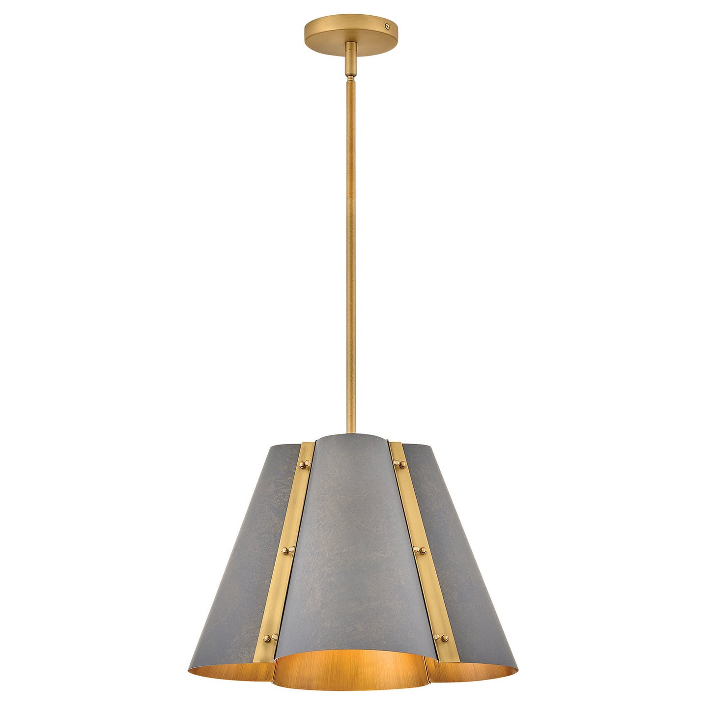 Bowman LED Pendant in Slate Bronze