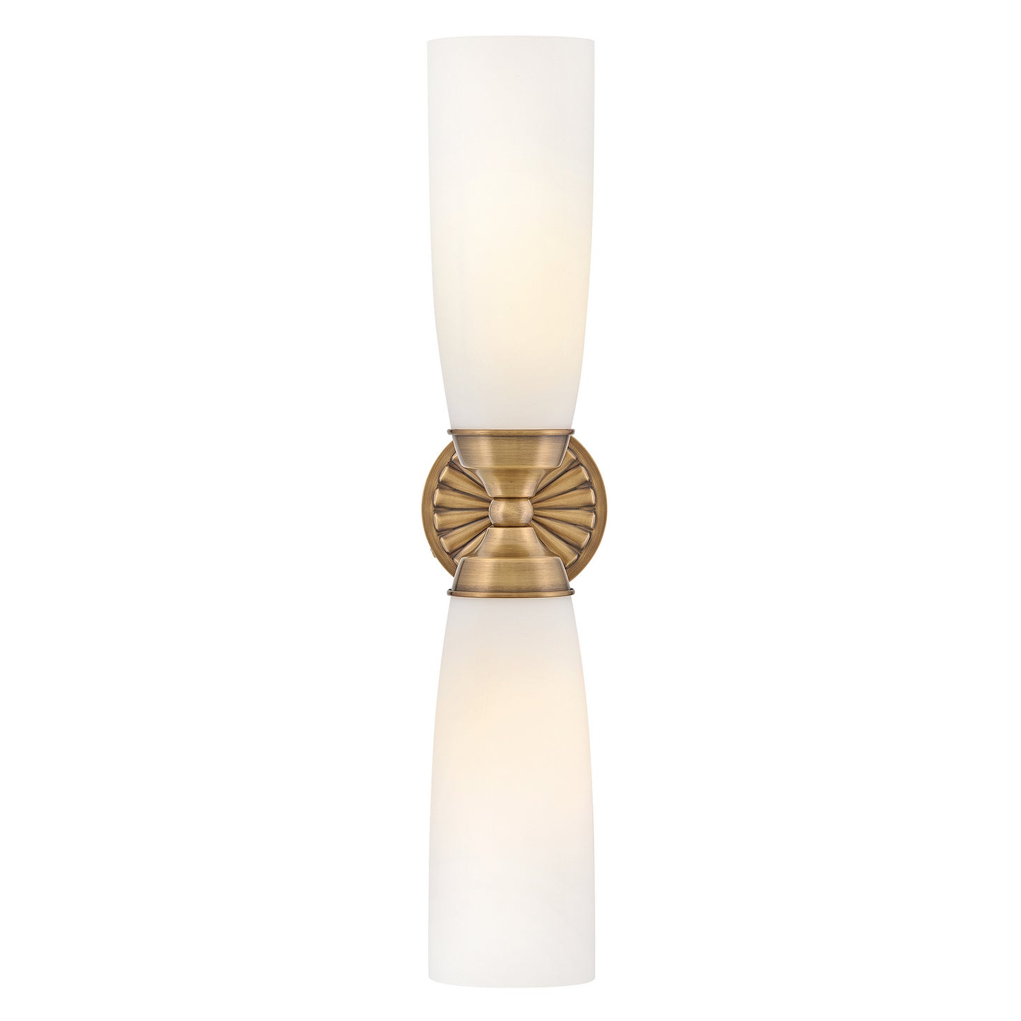 Alexis LED Wall Sconce in Heritage Brass