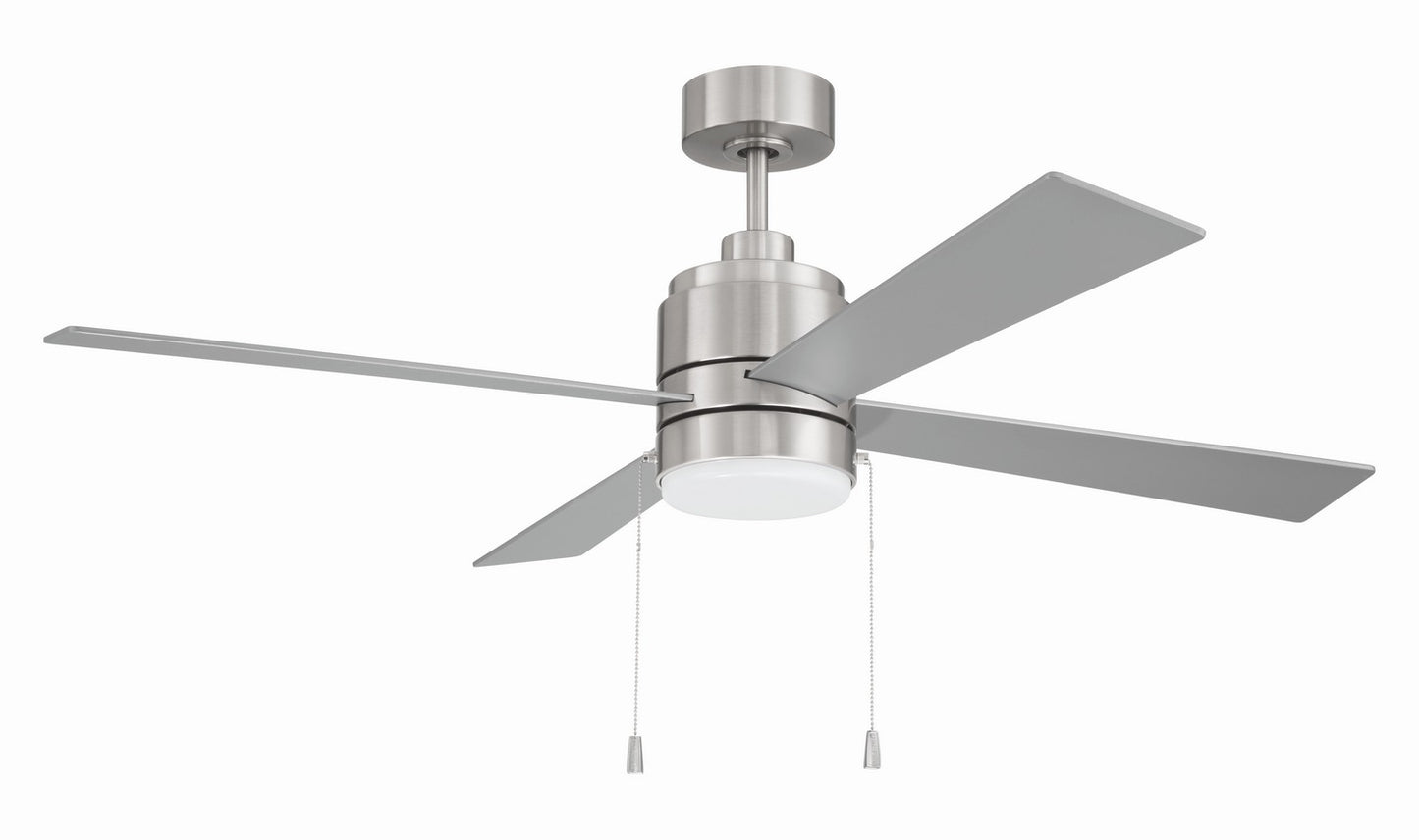 Energy Star McCoy 52" 4 Blade Ceiling Fan 52" Ceiling Fan in Brushed Polished Nickel