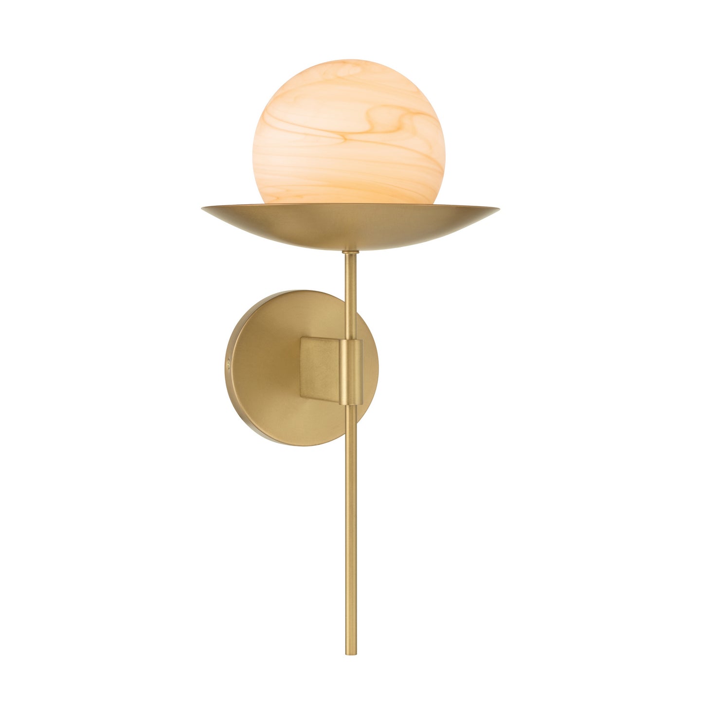 Olenne One Light Wall Sconce in Legacy Brass
