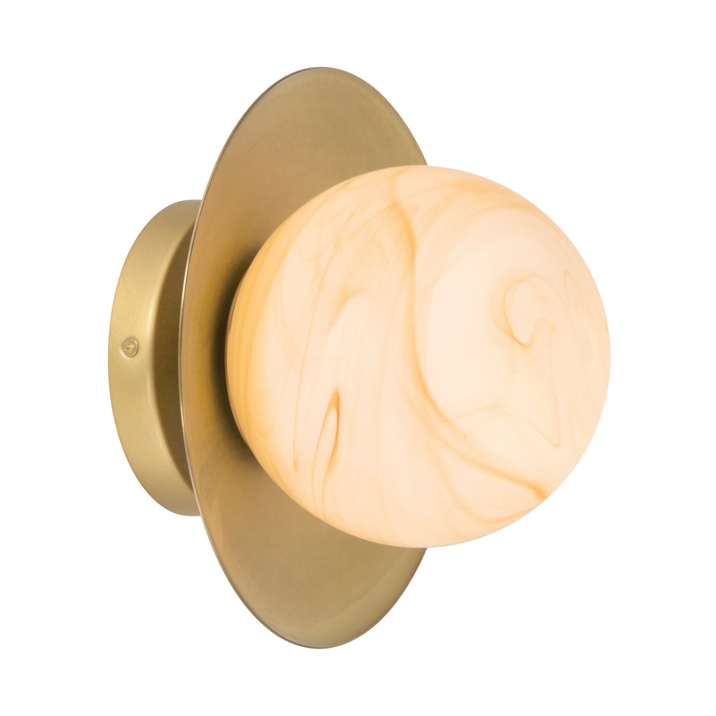 Olenne One Light Bath Sconce in Legacy Brass