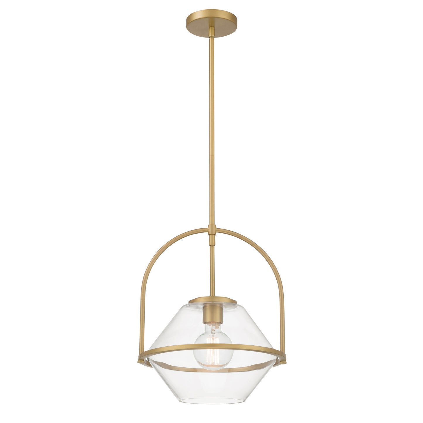 Coralyn One Light Pendant in Legacy Brass