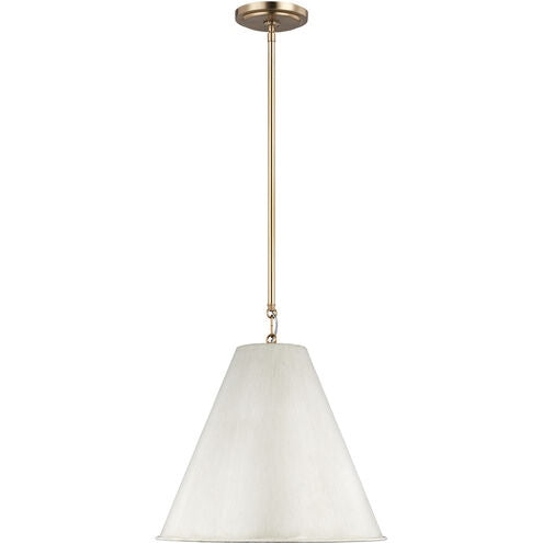 Gordon One Light Pendant in Antique White