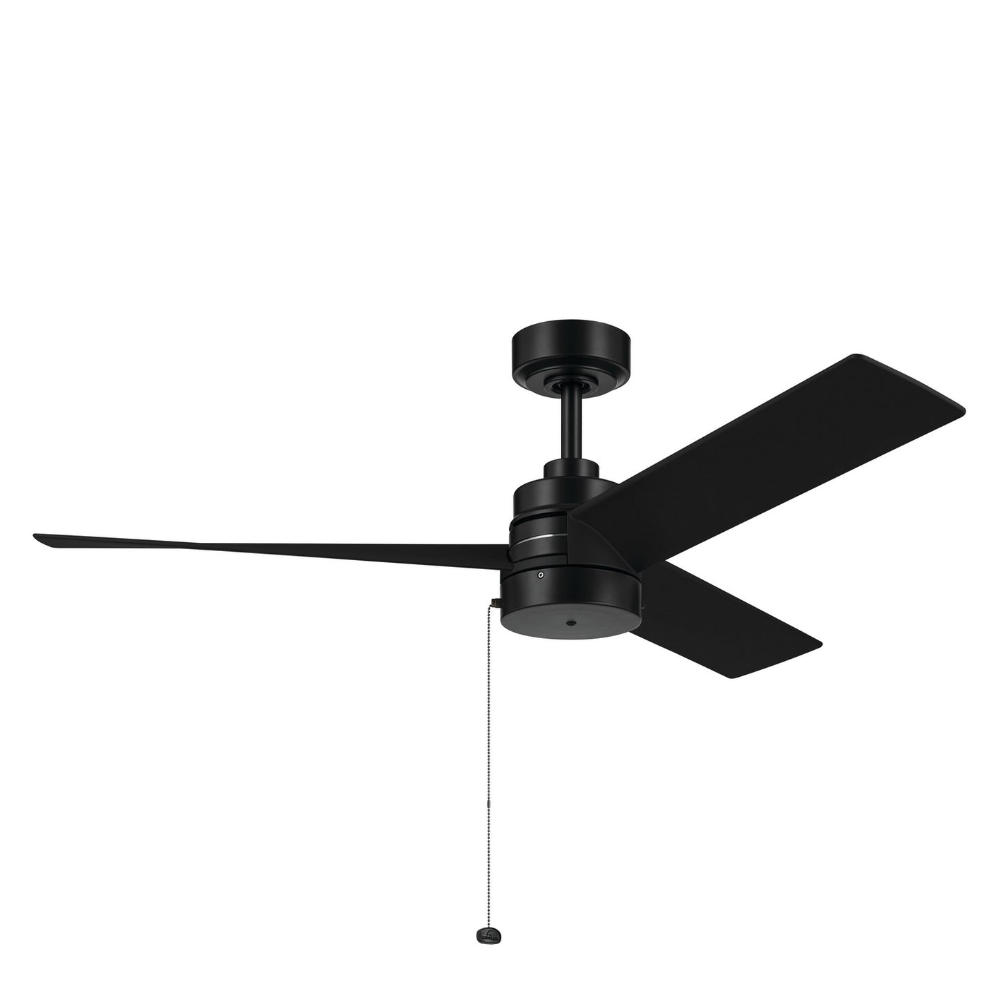 Spyn Lite 52" Ceiling Fan in Black