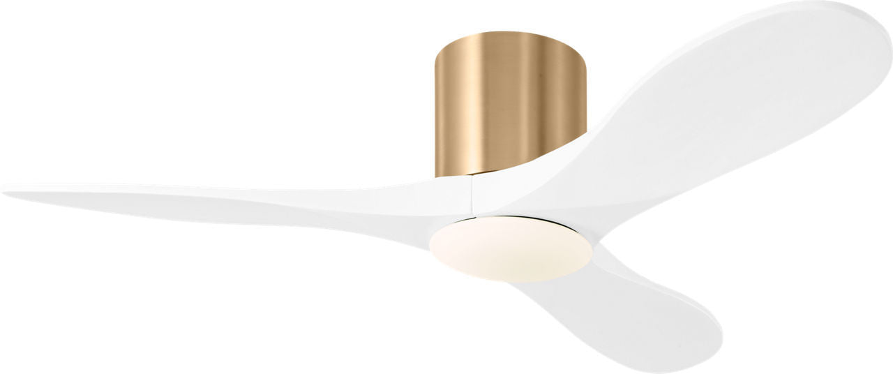 Maverick 44" Ceiling Fan in Burnished Brass