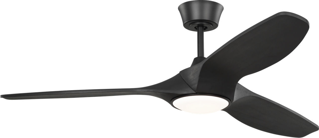 Selen 52" Ceiling Fan in Midnight Black
