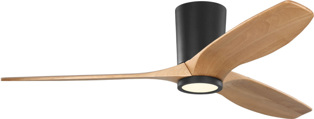 Seyra 52" Ceiling Fan in Midnight Black