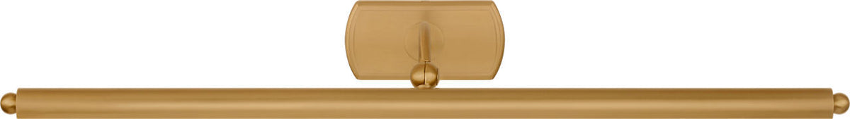 Lamont LED Picture Light in Burnished Brass | Burnished Brass