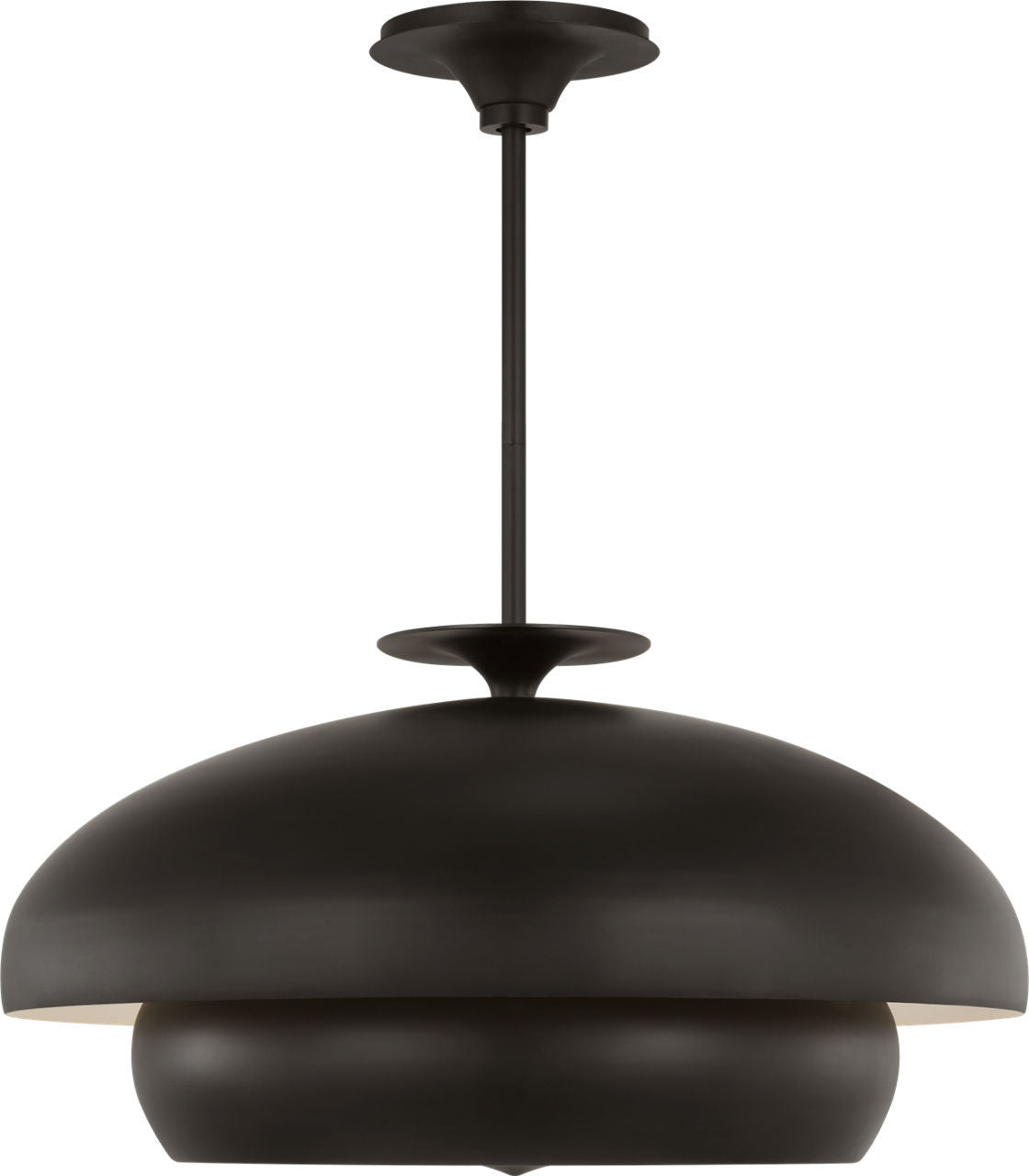 Solene Eight Light Chandelier in Aged Iron | Aged Iron