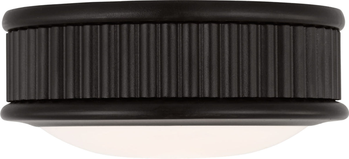Ritz LED Flush Mount in Aged Iron | Aged Iron
