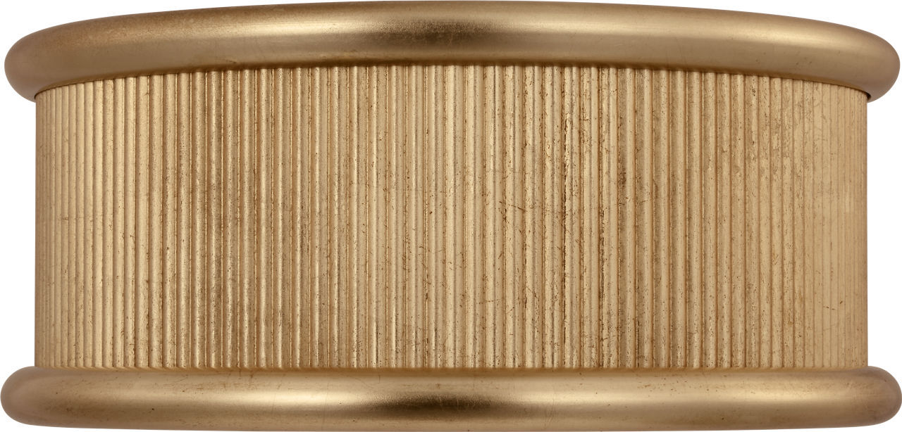 Ritz Three Light Flush Mount in Gild | Gild