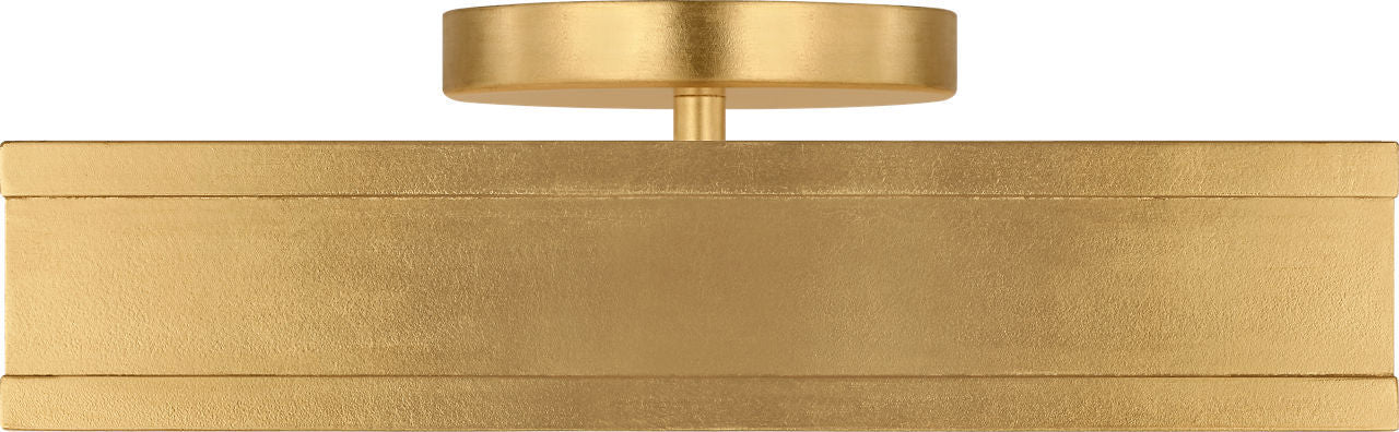Dupont LED Semi Flush Mount in Gild | Gild