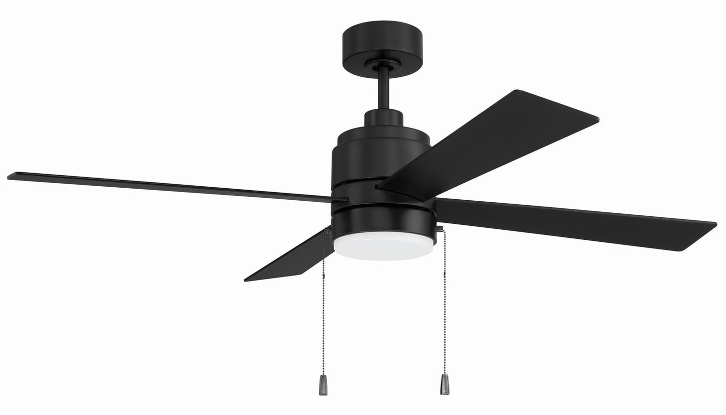 Energy Star McCoy 52" 4 Blade Ceiling Fan 52" Ceiling Fan in Flat Black