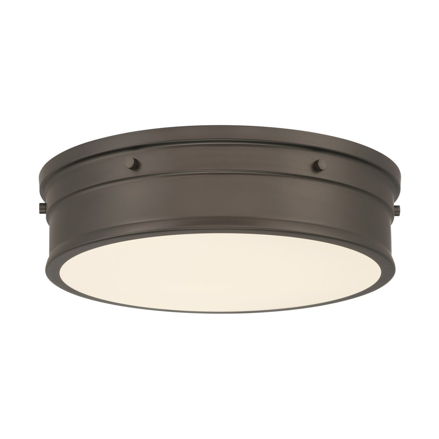 Marnex LED Flush Mount in Plated Dark Bronze