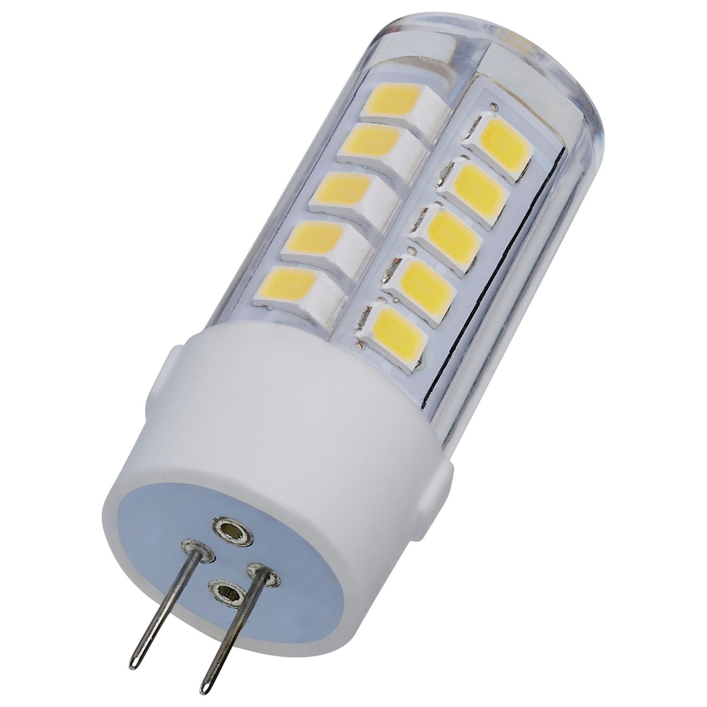 Satco 4.5W T6 LED – G4 base, 430 lumens, 5000K Daylight (S12123)