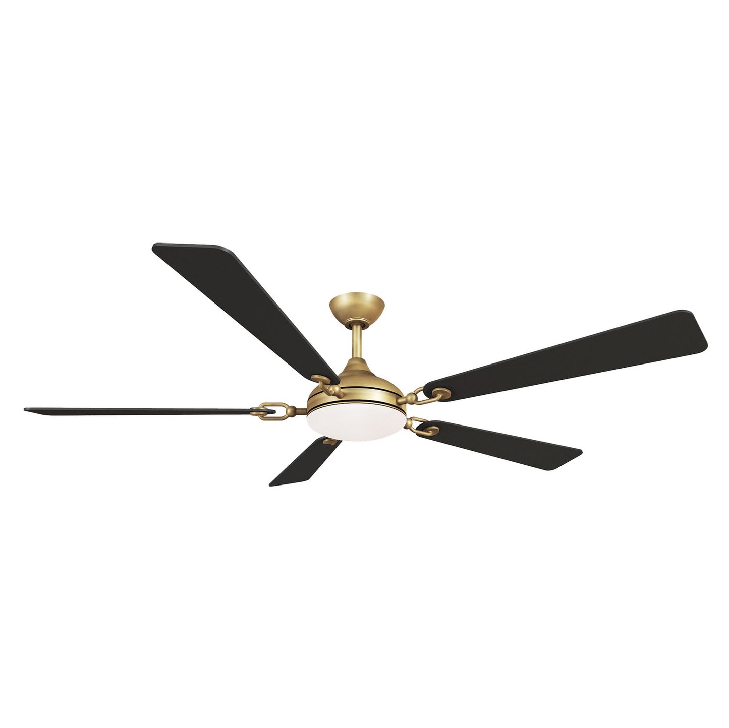 Cadena 65" Ceiling Fan in Heritage Brass