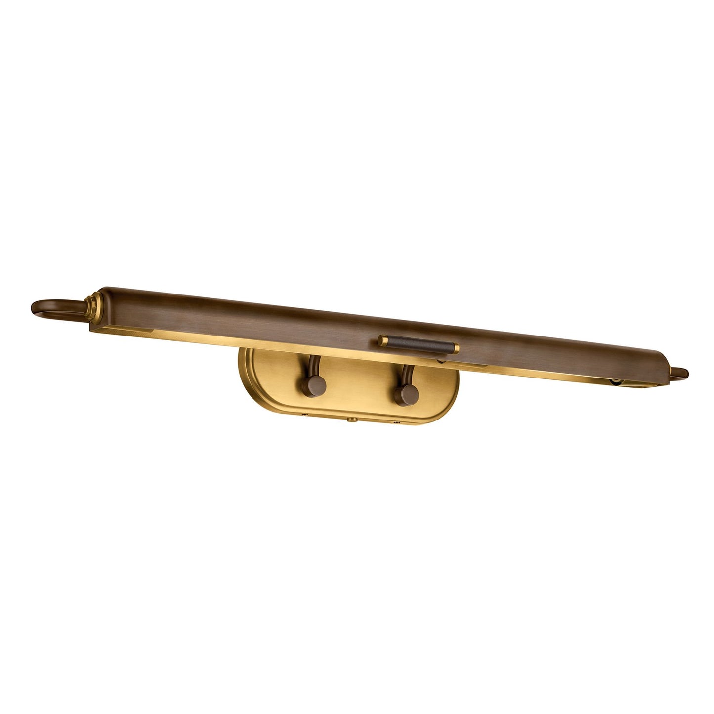 Caillier LED Picture Light in Lacquered Bronze
