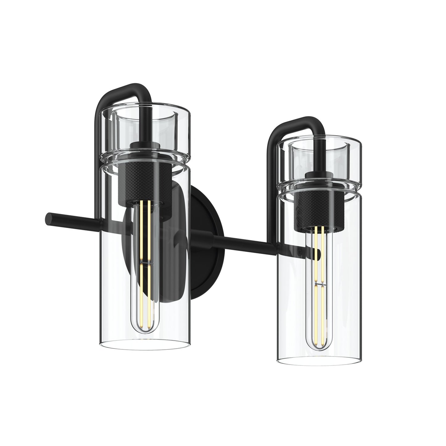 Niccol Two Light Bath in Black