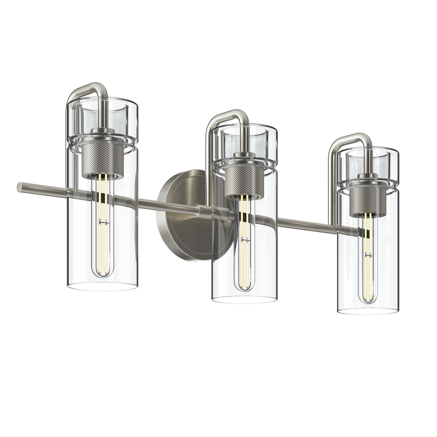 Niccol Three Light Bath in Brushed Nickel
